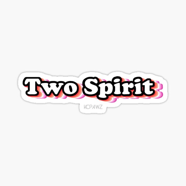 Two Spirit - Lesbian Sticker
