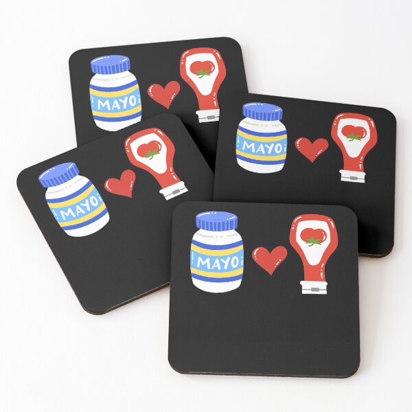 Item preview, Mayonnaise Ketchup Mayo and Ketchup designed and sold by CreativeGiftShp.