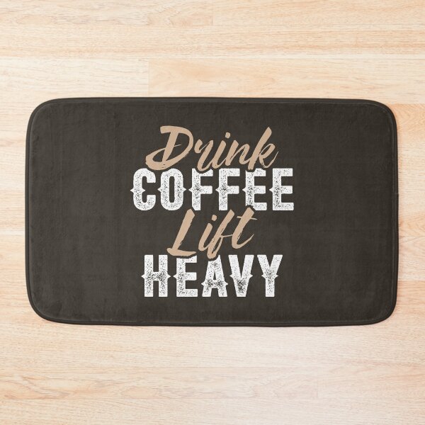Item preview, Drink Coffee Lift Heavy designed and sold by Brogress Project.