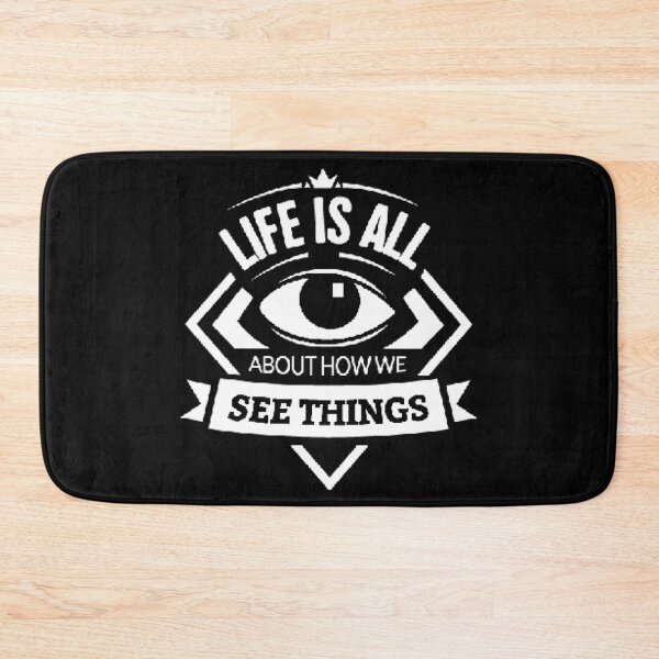 Item preview, Life is all about how we see things designed and sold by Aura __Print.