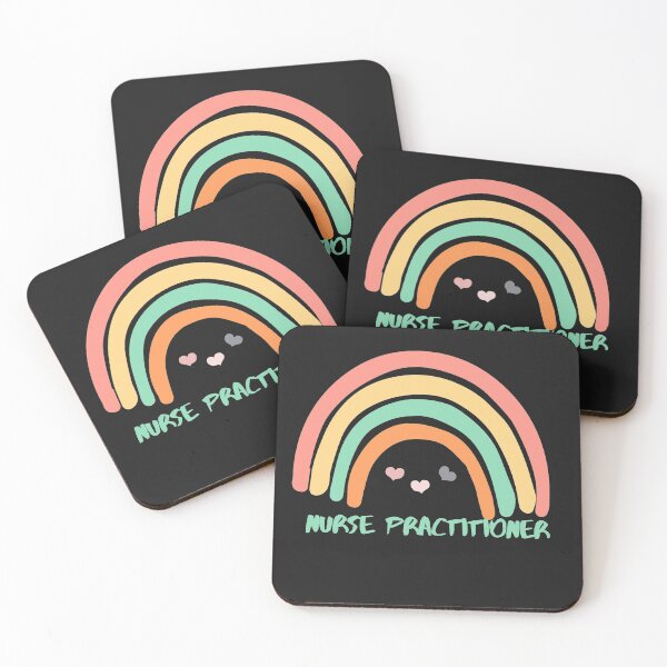 Item preview, Nurse Practitioner Rainbow t-shirt designed and sold by SukanyaShop.
