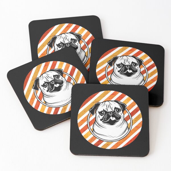 Item preview, Ilustración de perro pug designed and sold by Magartes.