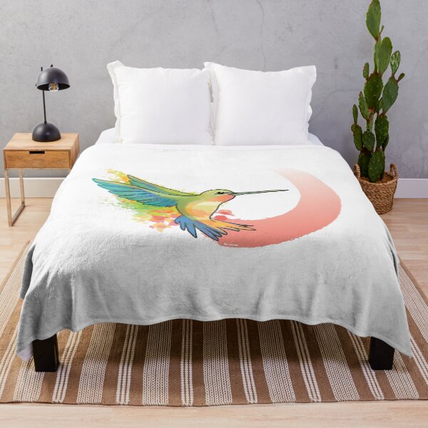 Item preview, Hummingbird watercolor designed and sold by DerSenat.