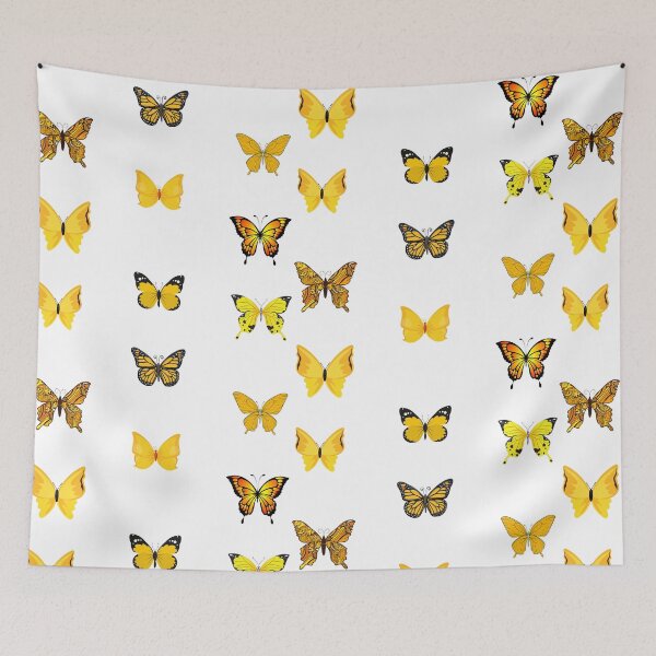 Item preview, Yellow butterfly aesthetic bundle designed and sold by vashumaso.