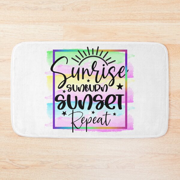 Item preview, Sunrise Sunburn Sunset Repeat designed and sold by uranus-art.