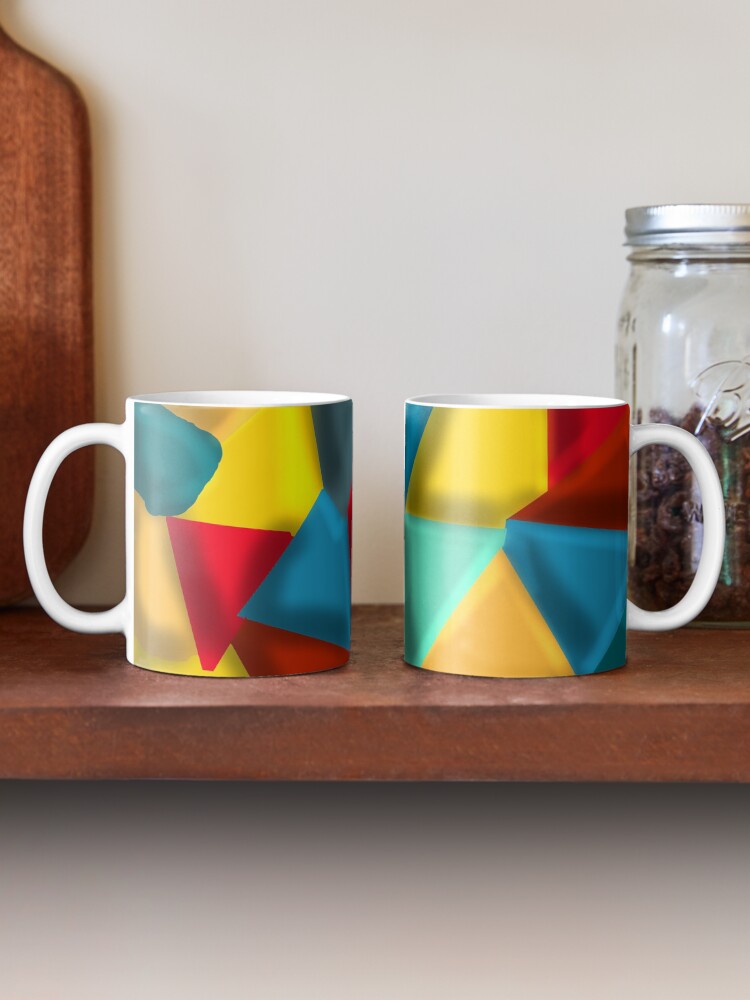 Thumbnail 2 of 6, Coffee Mug, Geometric Abstract Design designed and sold by AheraRoses.