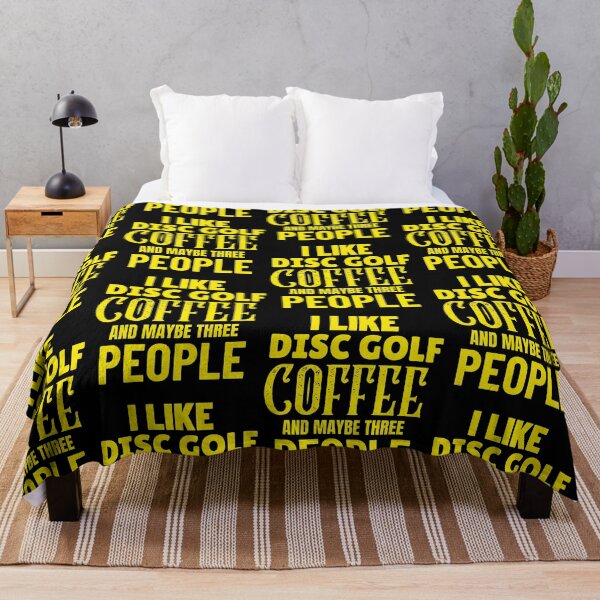 Item preview, I Like Disc Golf Coffee And Maybe Three People, Funny Disc Golf And Coffee Gift for Dad's, Husband's, Son's, Uncle's, Nephews and Grandfather's designed and sold by BigJackTees.