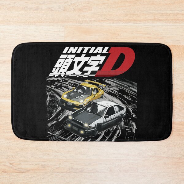 Item preview, Mountain Downhill Night Drift Racing Initial D Tandems AE86 vs FD rx-7  designed and sold by cowtownCOWBOY.