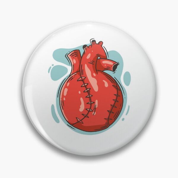Item preview, Baseball heart designed and sold by DerSenat.