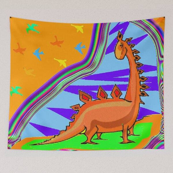 Item preview, Rainbow Dino designed and sold by Margaret Stevens.