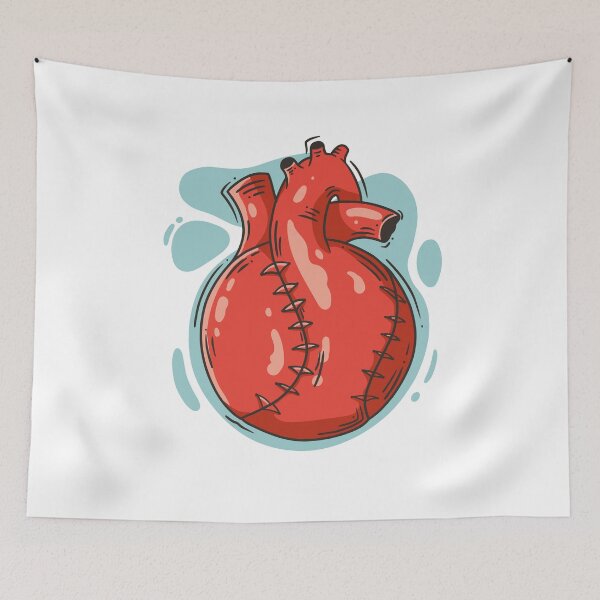 Item preview, Baseball heart designed and sold by DerSenat.