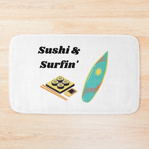 Item preview, Sushi and Surfin' designed and sold by Xpressnme.