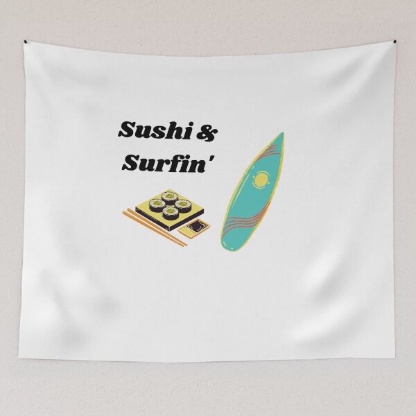 Item preview, Sushi and Surfin' designed and sold by Xpressnme.