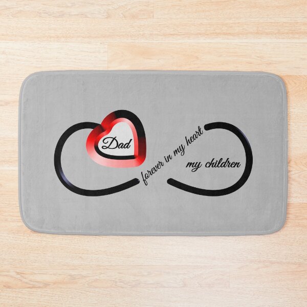 Item preview, Dad`s favorite - forever in my heart - my children designed and sold by ekniLBerlin.