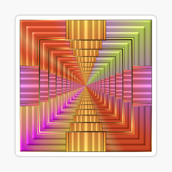Item preview, Infinate Mirror Optical Illusion Rainbow designed and sold by FireGirlinOz.