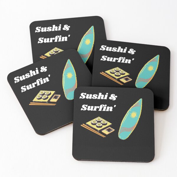 Item preview, Sushi and Surfin' designed and sold by Xpressnme.