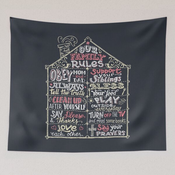 Item preview, Family Rules. House Rules Sign. Home Decor designed and sold by PaulLesser.