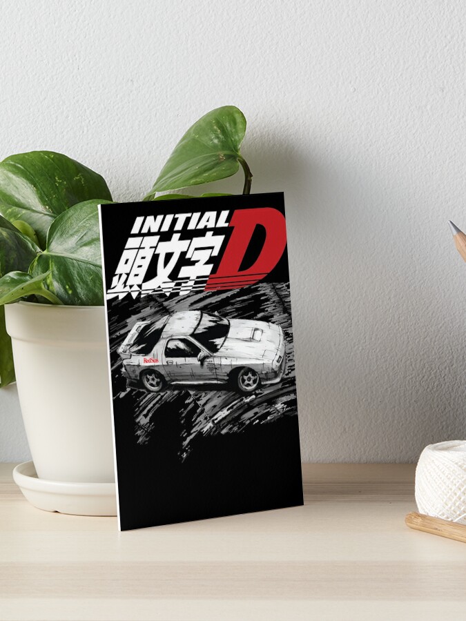 Initial D FC RX7 Stage 1 Drifting - Ryosuke Takahash RedSuns anime night |  Sticker