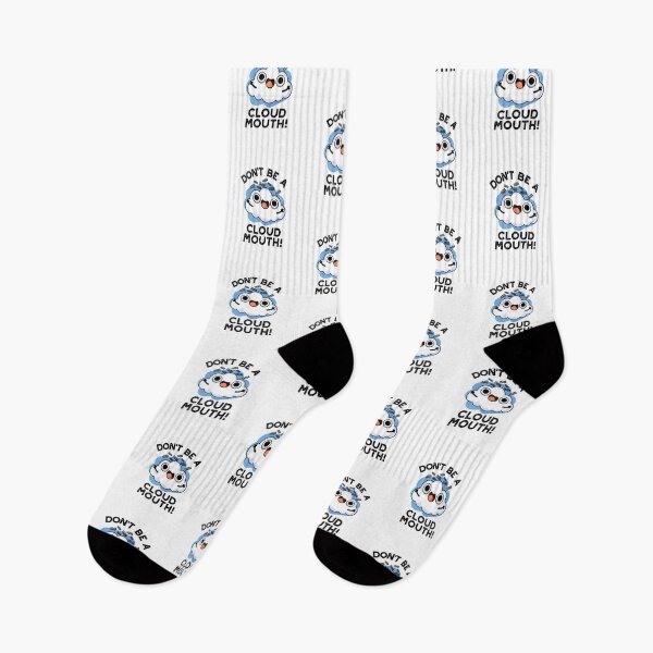 Item preview, Don't Be A Cloud Mouth Funny Weather Puns  designed and sold by punnybone.