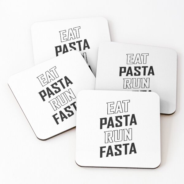 Item preview, Eat Pasta Run Fasta v2 designed and sold by Brogress Project.
