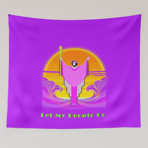 Item preview, Moisés partiendo el Mar Rojo designed and sold by Sanctum Icons.