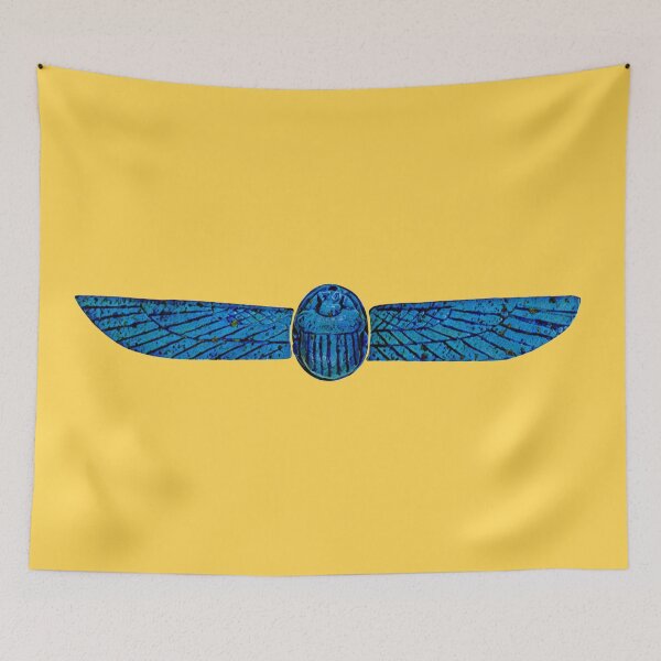 Item preview, Winged Scarab Amulet (on yellow) designed and sold by DotorEaon.