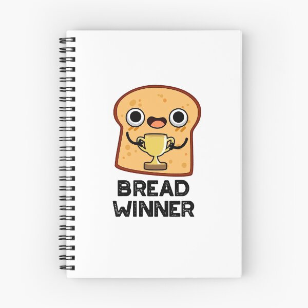 Item preview, Bread Winner Funny Food Puns  designed and sold by punnybone.