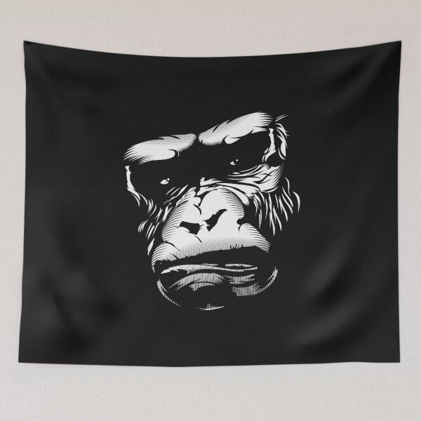 Item preview, Gorilla face T-shirt design designed and sold by maje23.