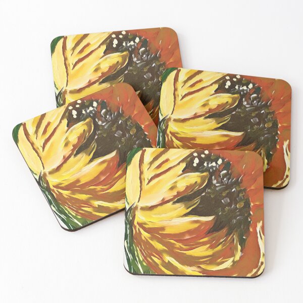Item preview, Smiling Sunflower PostModern designed and sold by EloiseArt.