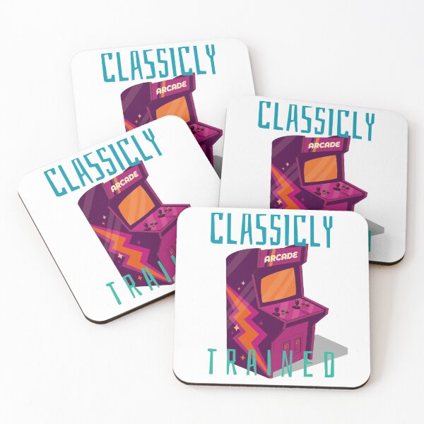 Item preview, Classically Trained - Retro Old School Arcade Gamers Design designed and sold by onjcdesign.