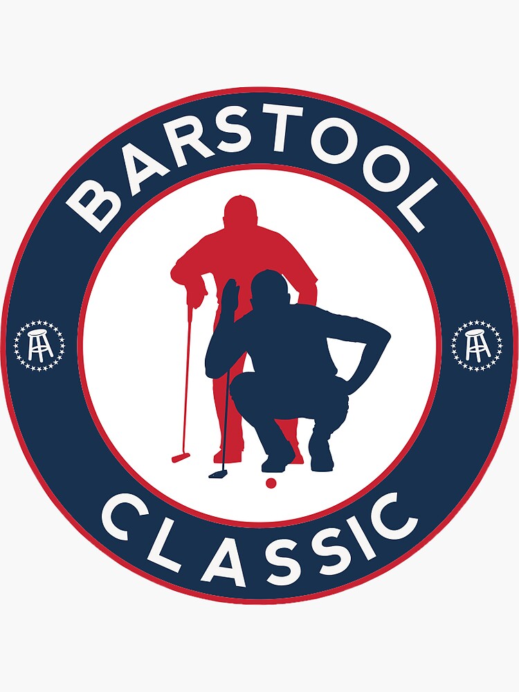 "Barstool Golf Classic" Sticker by hankallen Redbubble