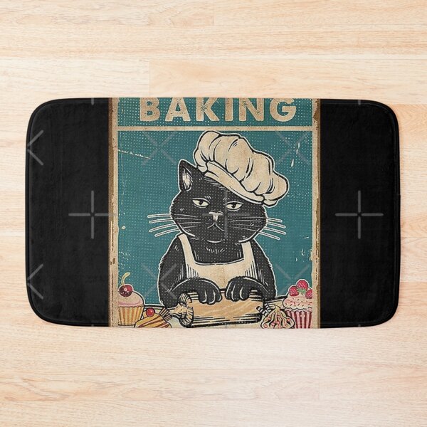 Item preview, Black Cat Baking because murder is wrong cat lover gifts Apron  designed and sold by FlorenceGar.