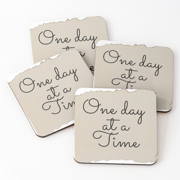 Item preview, One day at a time designed and sold by artesiaKT.