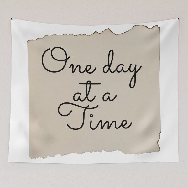 Item preview, One day at a time designed and sold by artesiaKT.