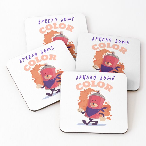 Item preview, Spread Some Colour - Spray Paint Funny Design designed and sold by onjcdesign.