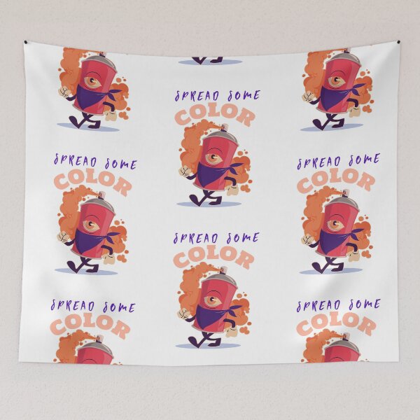 Item preview, Spread Some Colour - Spray Paint Funny Design designed and sold by onjcdesign.
