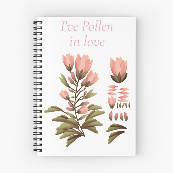 Item preview, Ive Pollen in Love Pink Flower designed and sold by MichaelRhodes.