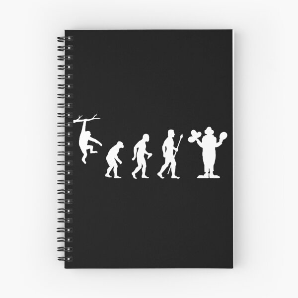 Item preview, Funny Evolution Of Man and Clown designed and sold by BeyondEvolved.