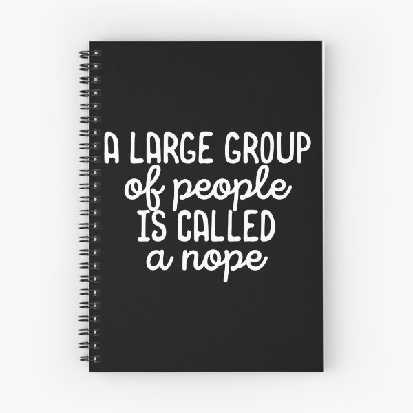 Item preview, A large group of people is called a nope designed and sold by 23mangoes.
