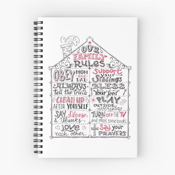 Item preview, Family Rules. Our Family House Rules. Home Sign designed and sold by PaulLesser.