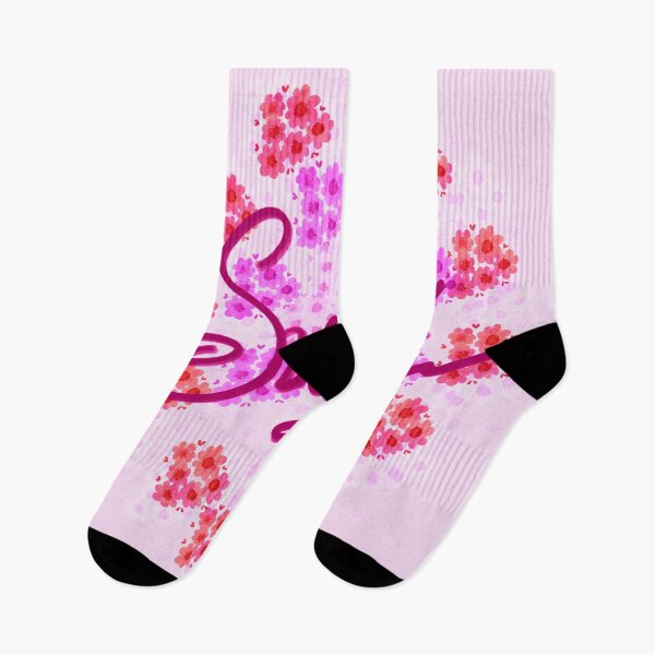 Aperçu de l'œuvre Le mot image est marron, rose, fuchsia, violet, tons doux. créée et vendue par Roselove4869.
