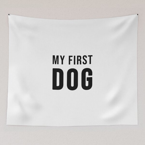 Item preview, My first dog - my first dog designed and sold by TopsellerShirts.