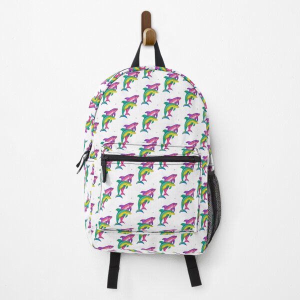 Item preview, Rainbow Dolphins designed and sold by Tiffany Budd.