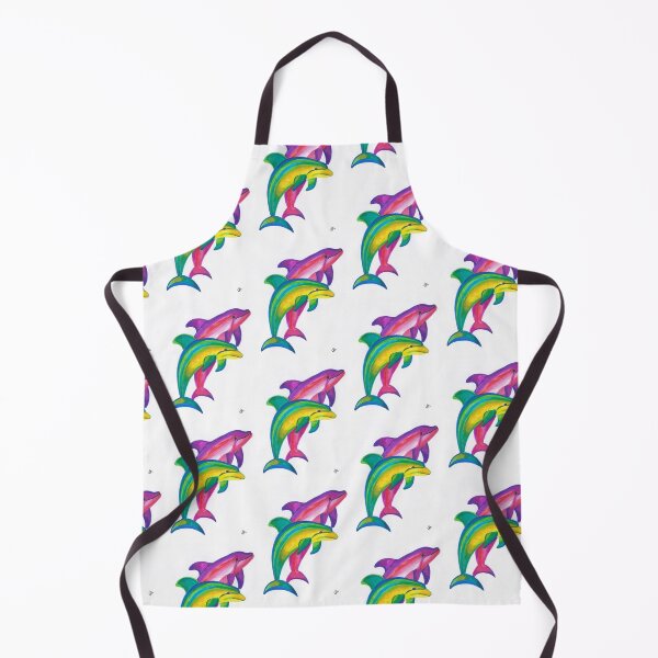 Item preview, Rainbow Dolphins designed and sold by Tiffany Budd.