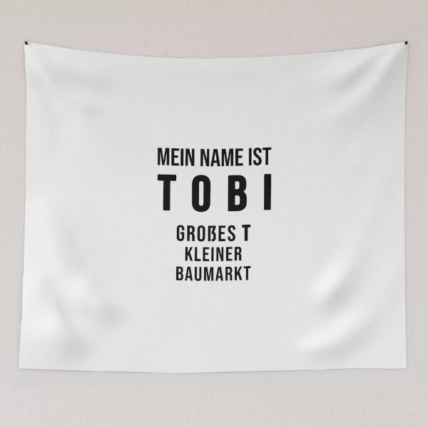 Artikelvorschau, Tobi - Großes T Kleiner Baumarkt entworfen und verkauft von TopsellerShirts.
