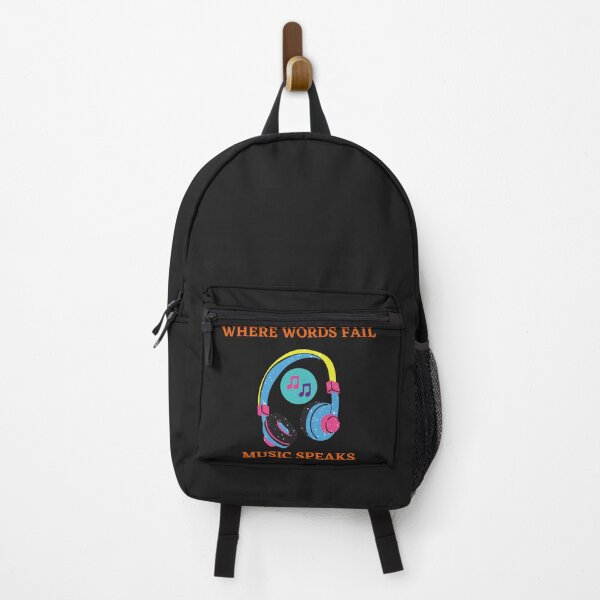 Item preview, Where Words Fail Music Speaks designed and sold by BhavyaBathla.