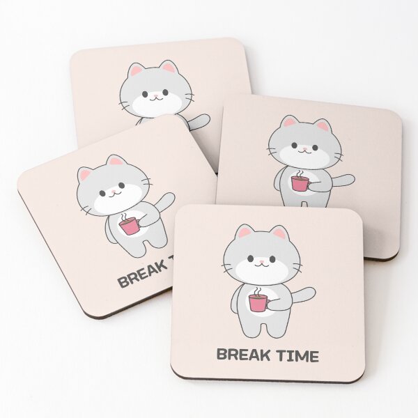 Item preview, Coffee Break Cat - Naon designed and sold by Claranara.