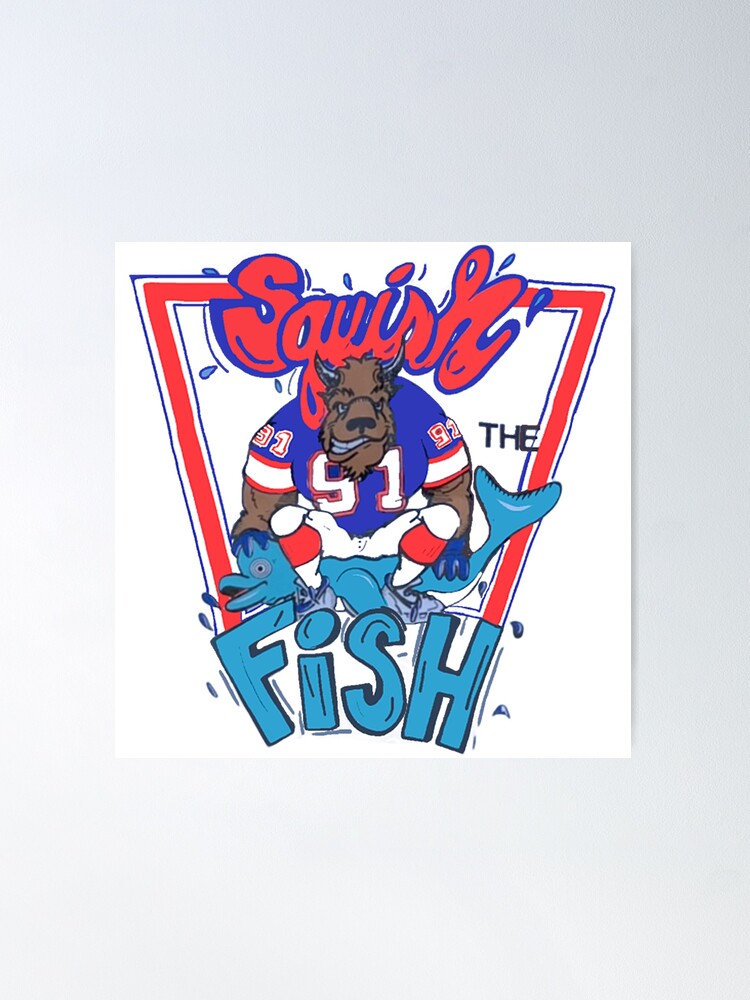 Squish the Fish II T-Shirt Poster for Sale by churchon006