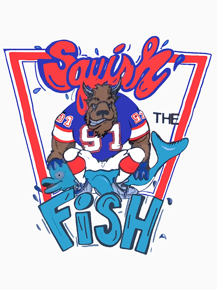 Squish the Fish II T-Shirt Essential T-Shirt for Sale by churchon006