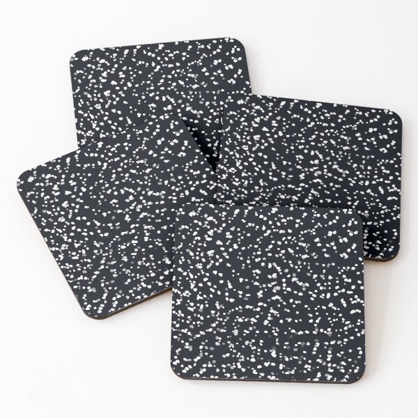 Item preview, Small dot white black background  designed and sold by Roselove4869.